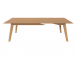 Shark Dining Table with Extensions (Black Legs)